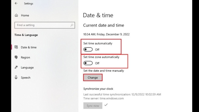 Cách chỉnh ngày giờ trên máy tính Win 11