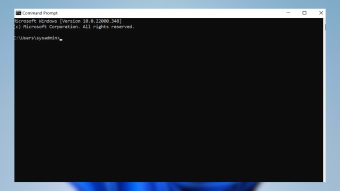 Hẹn giờ tắt máy Win 11 bằng Command Prompt