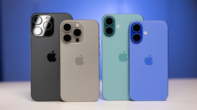 iPhone 16 series có mấy phiên bản?