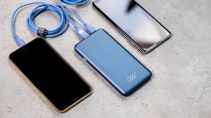 Pin sạc dự phòng có thiết kế đẹp mắt, hợp thời trang 