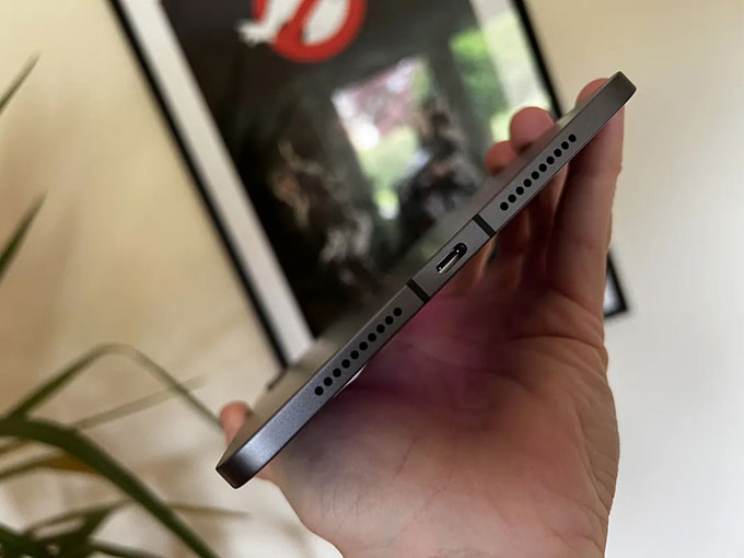 iPad mini 6 có thiết kế 2 loa ở cạnh dưới