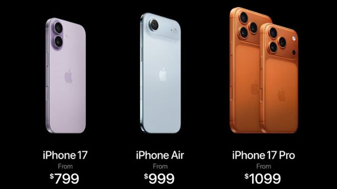 iPhone 17 có mấy phiên bản