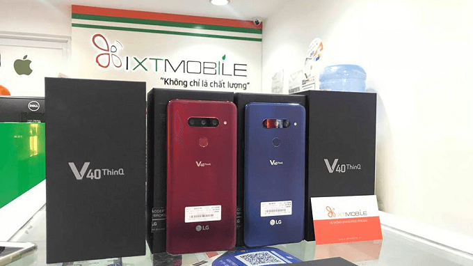 Lg V40 ThinQ là điện thoại đầu tiên sở hữu 5 camera 