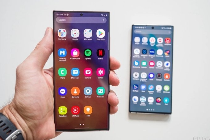 Màn hình hiển thị Galaxy Note cũ hàng đầu