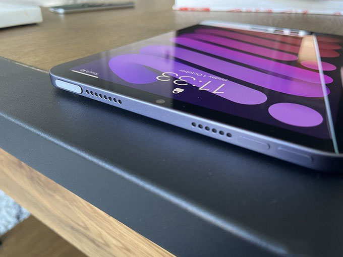 iPad mini 6 trang bị tính năng touch id