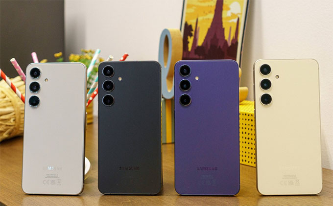 Thiết kế và màu sắc Samsung Galaxy S24 Series