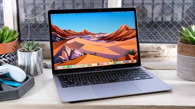 Màn hình Macbook Air M1 sắc nét