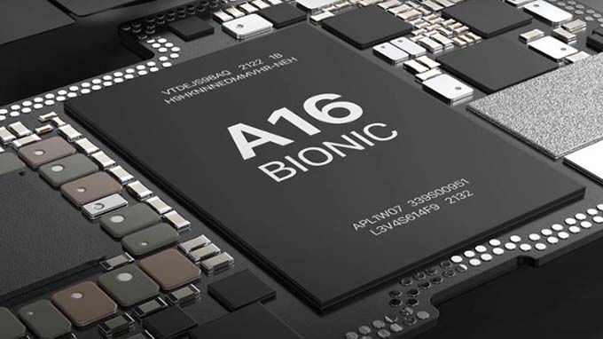 iPhone 15 Plus 512GB sở hữu chip A16 Bionic mạnh mẽ