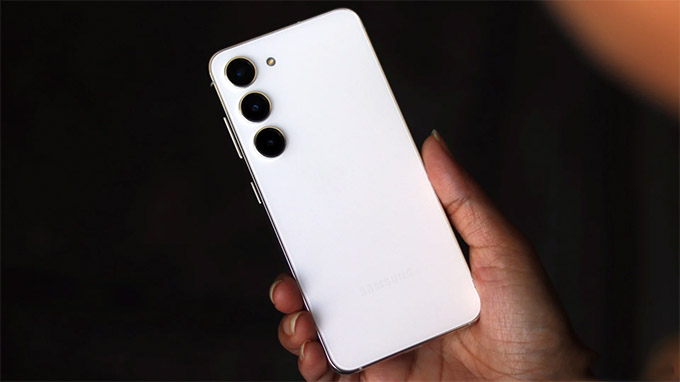 Thiết kế Samsung Galaxy S23 128GB cũ tối giản, cầm nắm dễ dàng