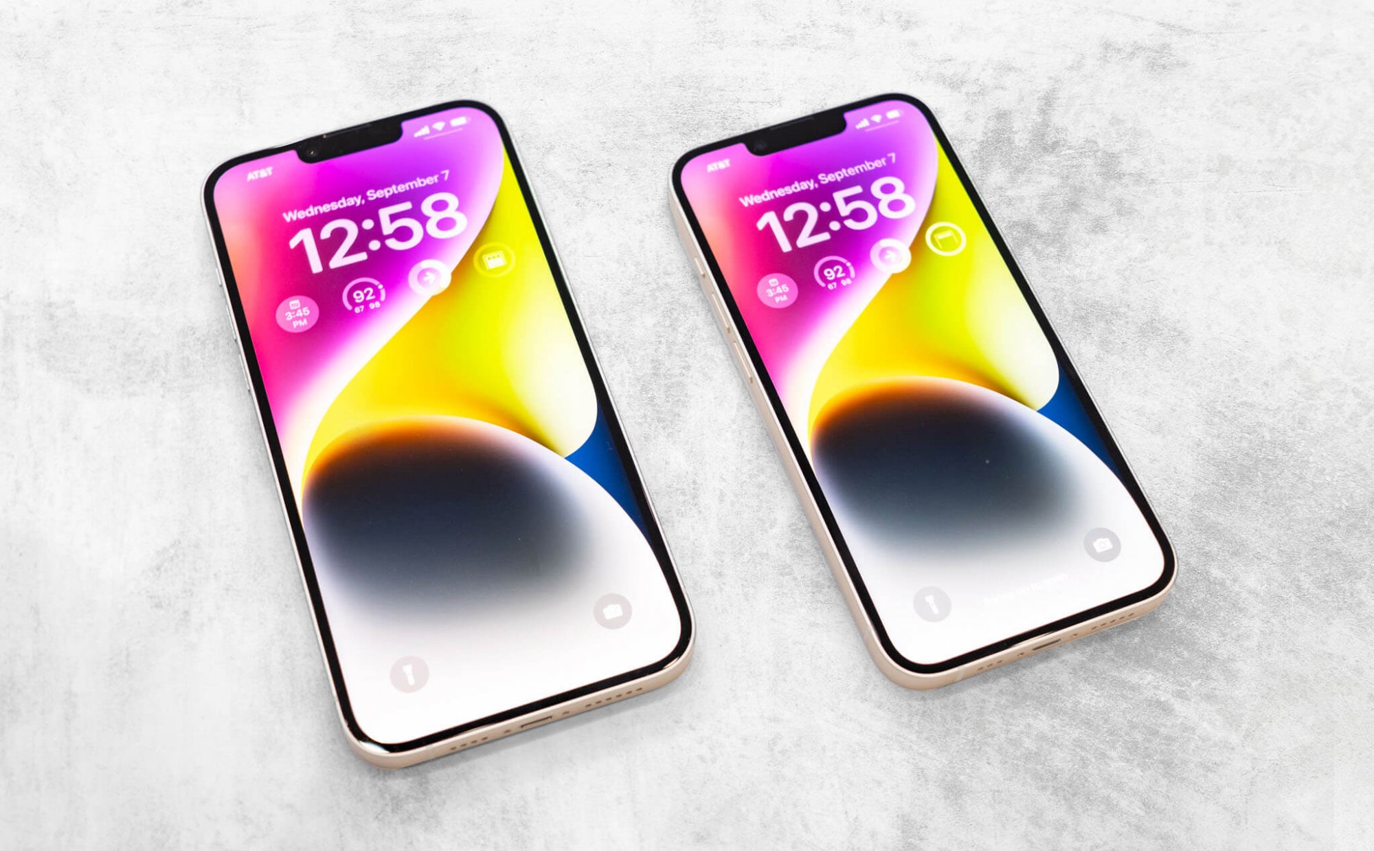 Màn hình và camera của iPhone 14 512GB cũ 97%