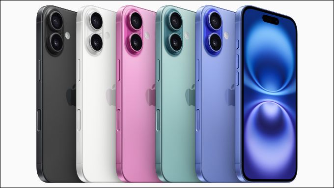 Thiết kế iPhone 16 256GB màu sắc tươi sáng
