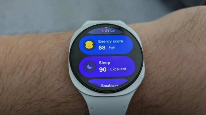 chế độ theo dõi sức khỏe của Đồng hồ Samsung Galaxy Watch 8 40mm (LTE)