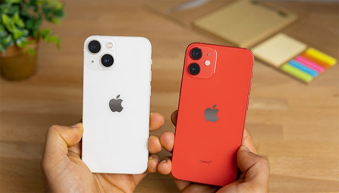 Thiết kế bên ngoài iPhone 13 Mini 128GB cũ 97% vẫn giữ được sự chắc chắn