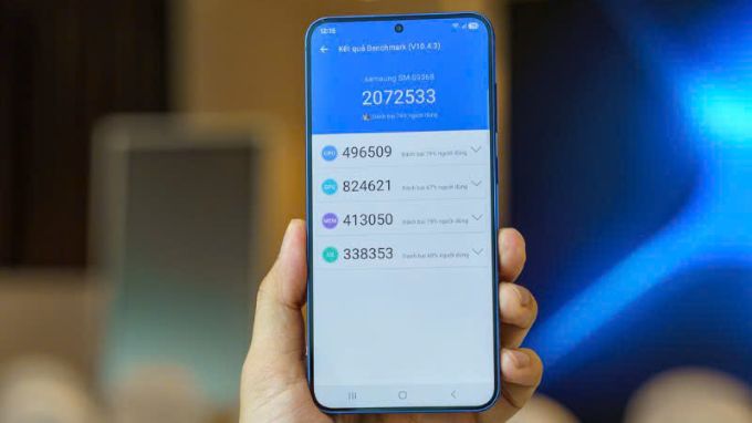 Hiệu năng S25 Plus 512GB bản Mỹ cũ mạnh mẽ, đa nhiệm mượt mà