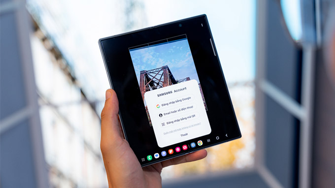 Samsung Galaxy Z Fold 6 bản Hàn có cấu hình mạnh mẽ