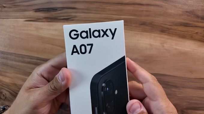 Thiết kế Samsung Galaxy A07