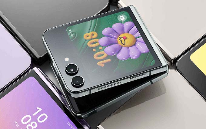 Thiết kế viền Samsung Galaxy Z Flip 6 512GB sắc nét, phẳng hơn