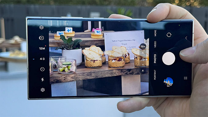 Camera Samsung Galaxy S24 Ultra 256GB bản Mỹ cũ khá giống với thế hệ tiền nhiệm