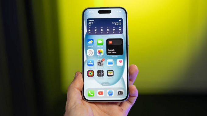 Màn hình của iPhone 15 256GB VN/A chính hãng