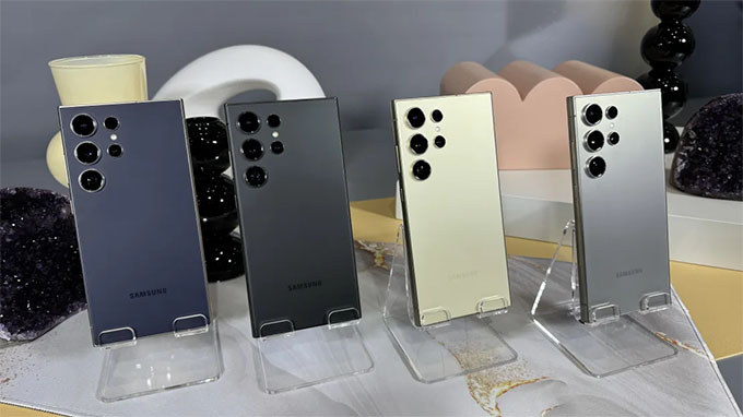 Thiết kế Samsung S24 Ultra 1TB không có nhiếu khác biệt