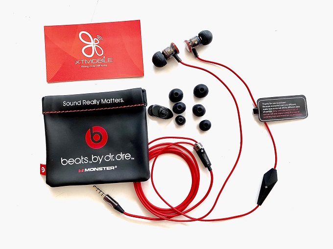 Tai nghe Monster iBeats được thiết kế để khắc họa rõ tính thể thao