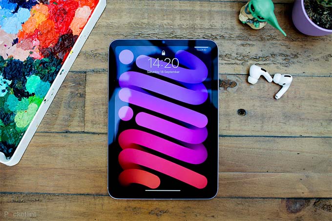 Màn hình iPad mini 6 64GB Wifi sử dụng tấm nền LCD