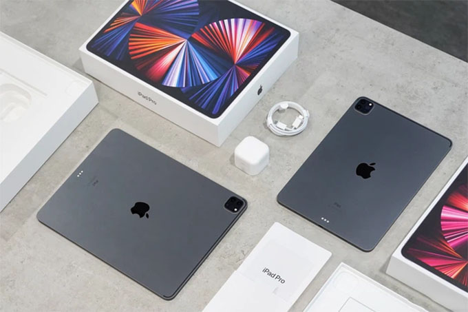 Thiết kế iPad Pro 2021 M1 12.9inch 256GB 5G vẫn giữ phong cách sang trọng