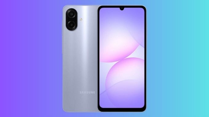 thiết kế của Samsung Galaxy A07 128GB