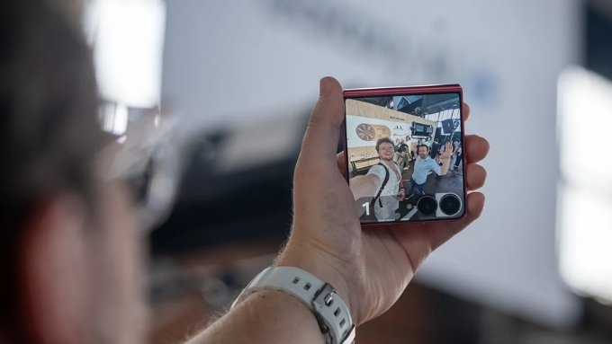 Camera Galaxy Z Flip 7 512GB được nâng cấp