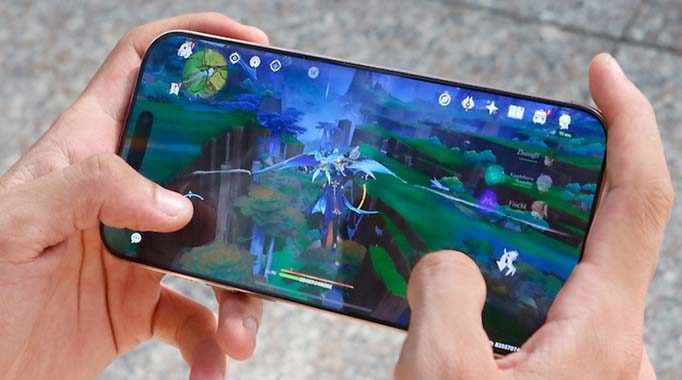 Hiệu năng của iPhone 16 Pro Max 1TB cũ 97% cũ đẹp vẫn đáp ứng tốt