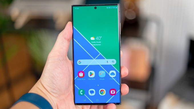 Màn hình Galaxy S23 Ultra 256GB cũ fullbox hiển thị sắc nét