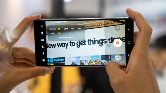 Camera trên Samsung S24 Ultra 256GB Việt Nam cũ cảm biến 200MP