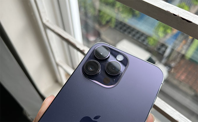 Camera chính 48MP trên iPhone 14 Pro Max 256GB