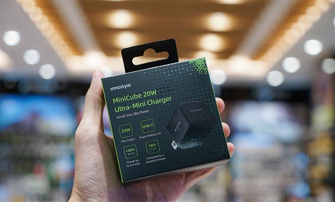 Củ sạc nhanh siêu nhỏ 20W Innostyle Ultra Minicube sở hữu nhiều ưu điểm nổi bật