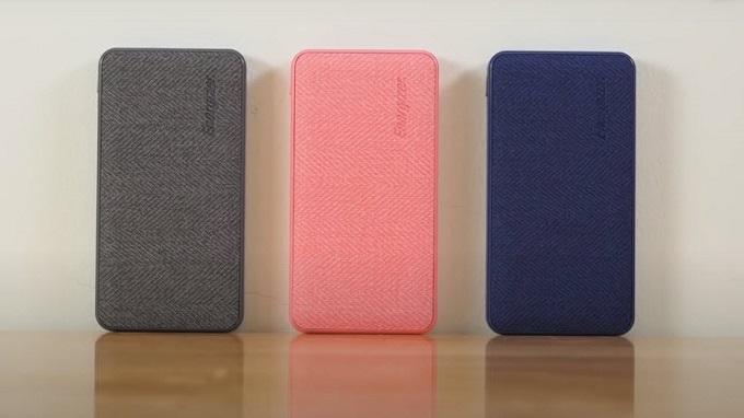 Pin dự phòng Energizer 10.000mAh UE10043BE có thiết kế nhỏ gọn và đẹp mắt