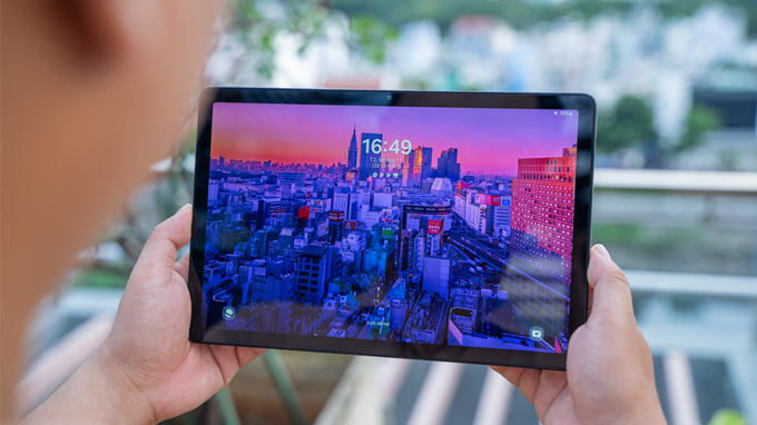 Galaxy Tab A9 Plus 5G hiển thị chân thật