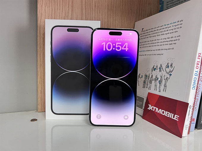 Màn hình 6.7 inch 120Hz 2000 nits của iPhone 14 Pro Max 256GB