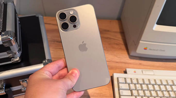 Thiết kế của iPhone 16 Pro Max 1TB cũ 97% cũ đẹp
