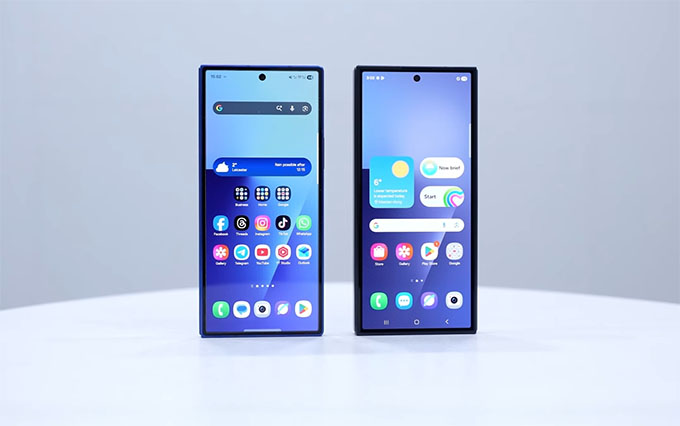 Màn hình phụ 6.5 inch cũng sử dụng công nghệ Dynamic LTPO AMOLED 2X 