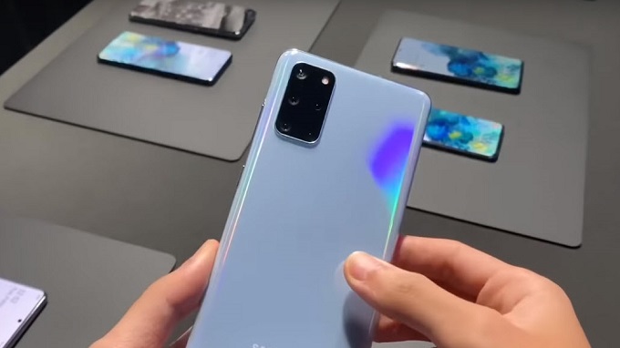 Galaxy S20 Plus sở hữu cụm camera ấn tượng