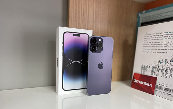 Thiết kế khung thép và 4 màu sắc của iPhone 14 Pro 256GB