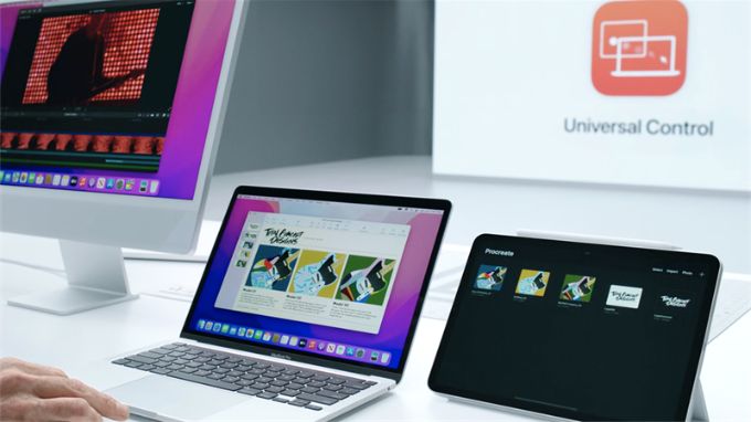 Tính năng Universal Control trên MacBook Pro 16-inch M4 Pro (14CPU-20GPU) 24GB (VN/A)