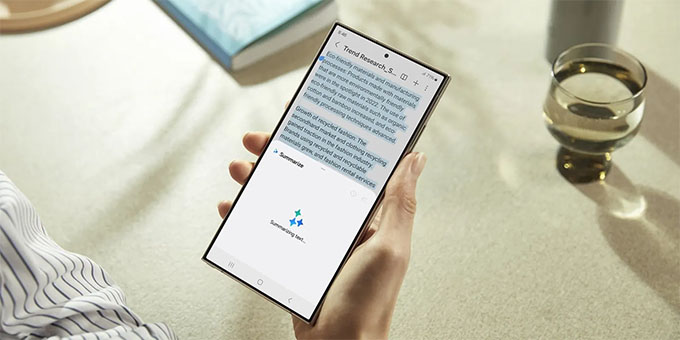 Việc tích hợp AI của S24 Ultra 256GB bản Mỹ cũ giúp người dùng trải nghiệm tốt hơn