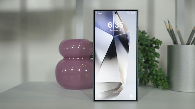 Galaxy S24 Ultra 256GB cũ được trang bị màn hình Dynamic AMOLED 2X