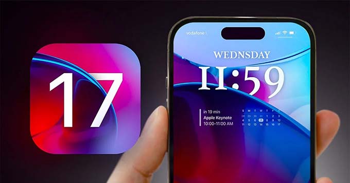 Hệ điều hành iOS 17 cho khả năng cá nhân hoá cao