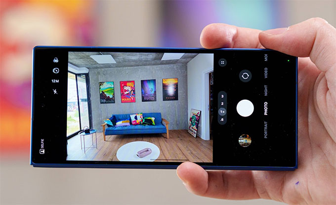 Camera Samsung Galaxy Z Fold 7 1TB với ống kính 200MP