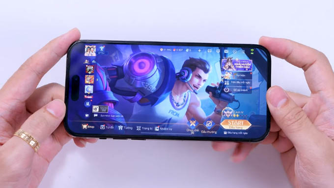 Cấu hình mạnh mẽ với chip A16 Bionic được nâng cấp tốt hơn