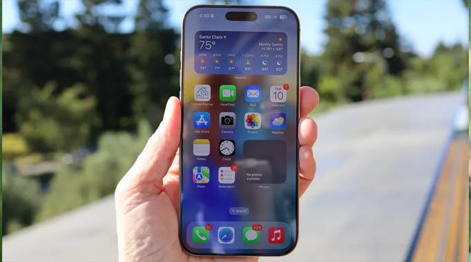 Màn hình của iPhone 16 Pro Max 1TB cũ 97% cũ đẹp
