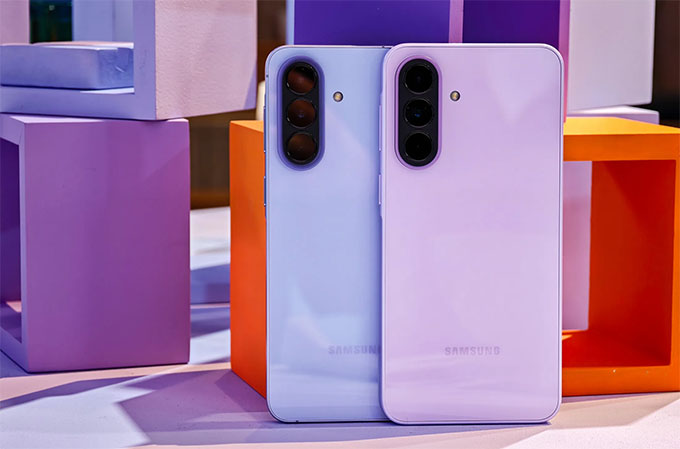 Galaxy A57 5G có thiết kế ấn tượng với  độ mỏng dưới 7mm