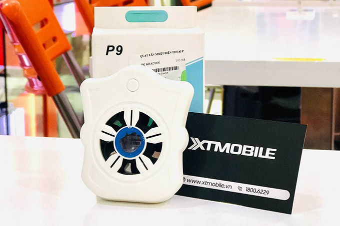 Quạt tản điện điện thoại P9 sở hữu thiết kế nhỏ gọn, độc đáo